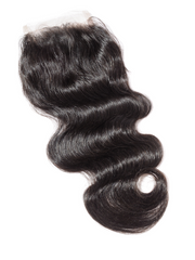 Pink labels Body Wave Closures