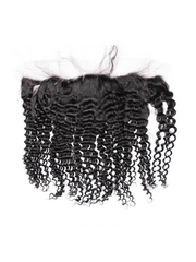 Pink labels Curly Frontals