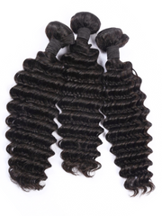 Raw Mink hair 3 Bundle Deals - Brazilian Deep Wave